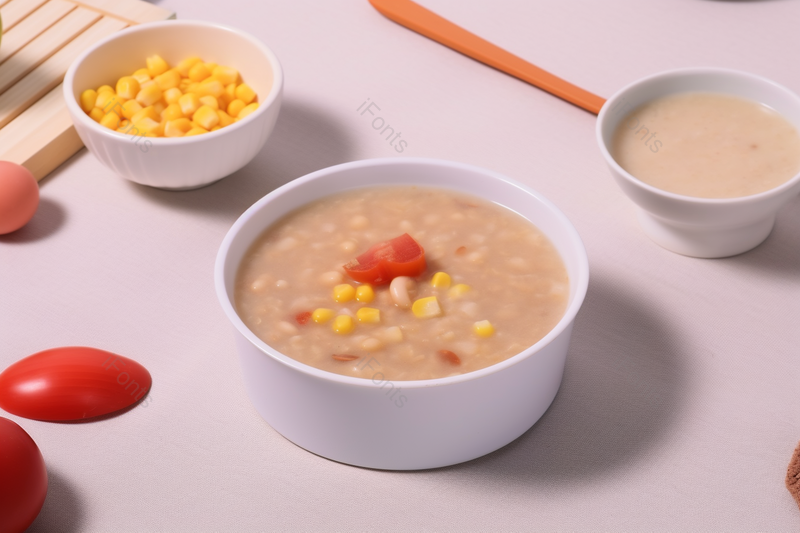 早餐莲子玉米八宝粥,高清,摄影图,摄影图片,图片大全,摄影图免费下载
